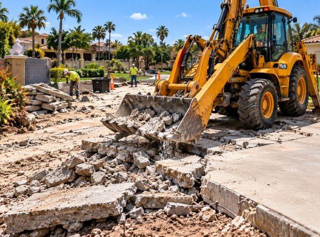 Concrete Removal & Replacement in Los Angeles by LA Max Concrete